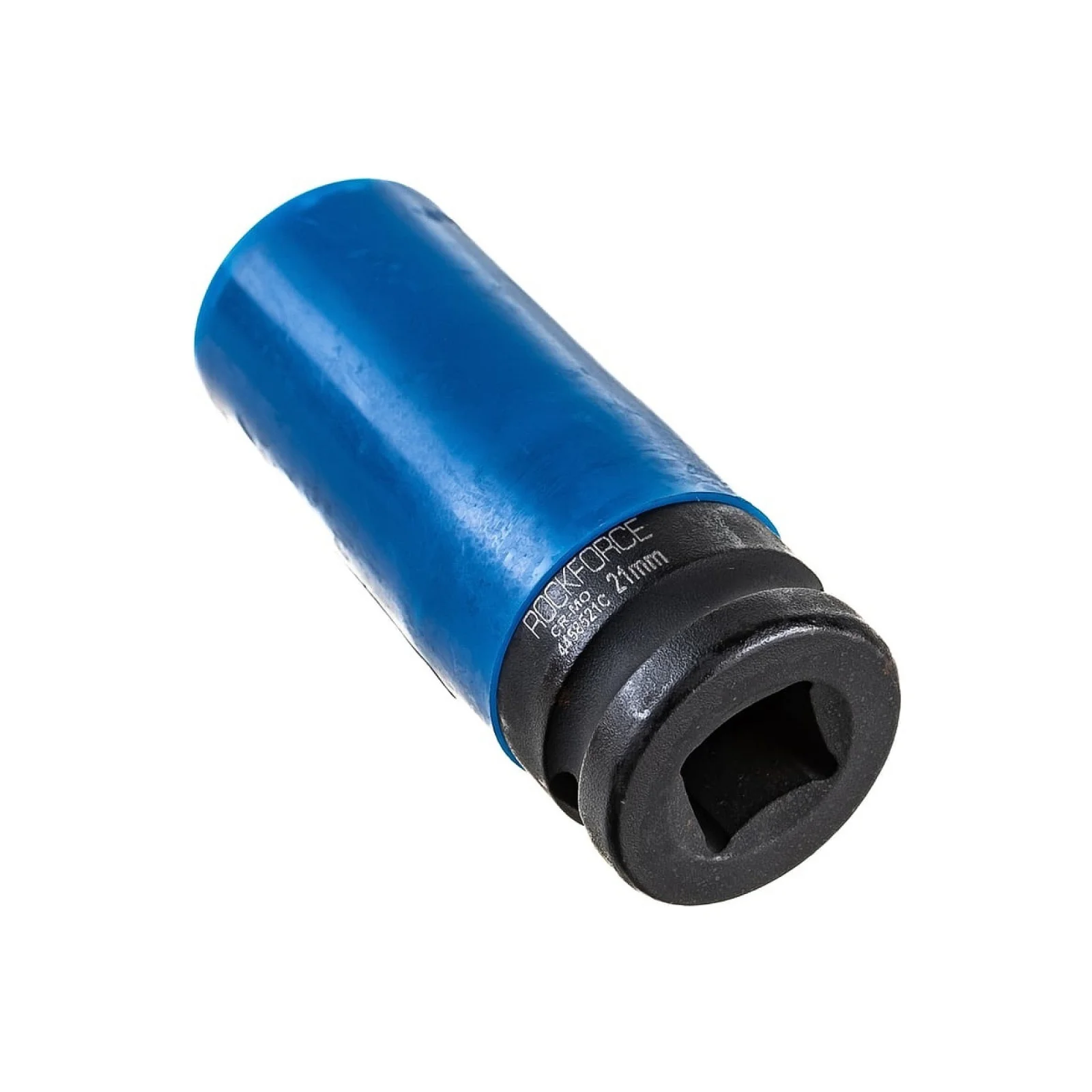 Ударна глибока торцева головка 6-гранна 21 мм 1/2" для литих дисків в захисному кожусі Forsage (F-4458521C)
