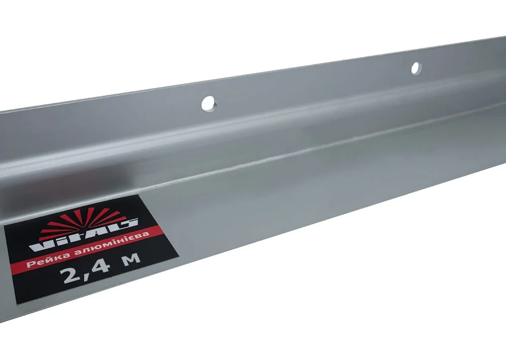 Рейка алюмінієва Vitals 2,4м VBF 36-4s (88441)
