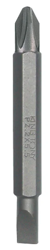 Бита King Tony 1/4" L60мм PZ3xSL7.0x1.2 (1360703Z)