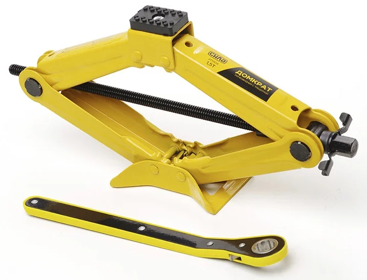 Домкрат гвинтовий ромбоподібний 1.5т Сила 271304