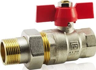 Кран кульовий FADO New з амер. гайкою, 1" PN 40