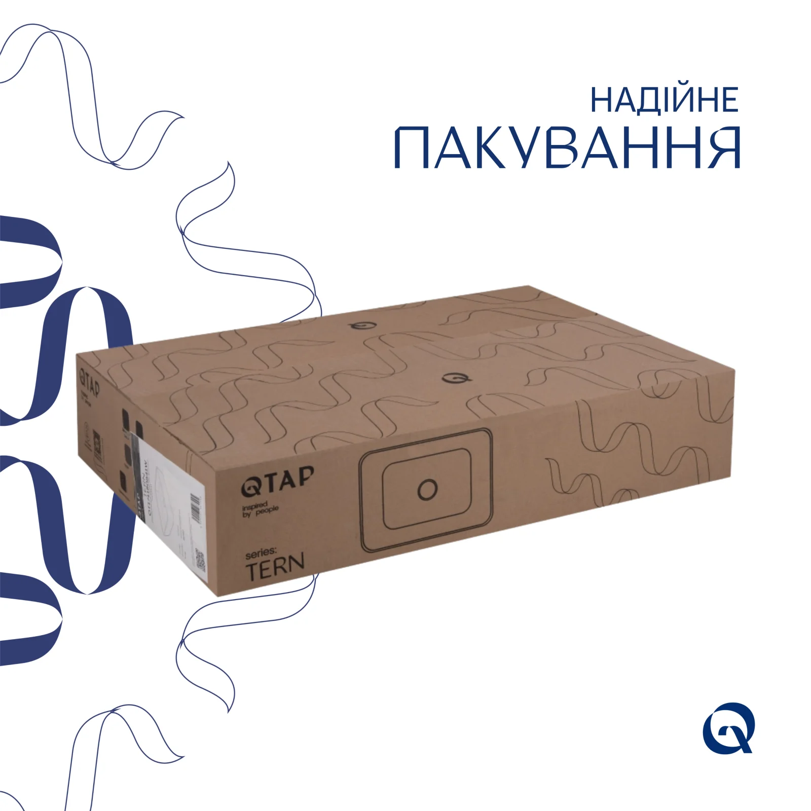 Раковина-чаша Qtap Tern 600x400x110 Белый - фото 5