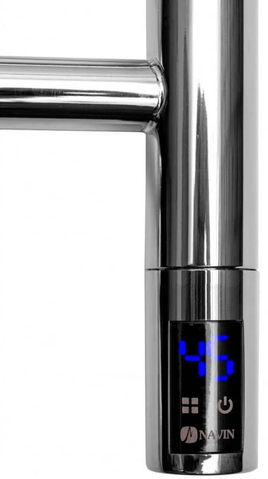 Рушникосушка електрична Navin Омега 530 х 800 (терморегулятор) нерж