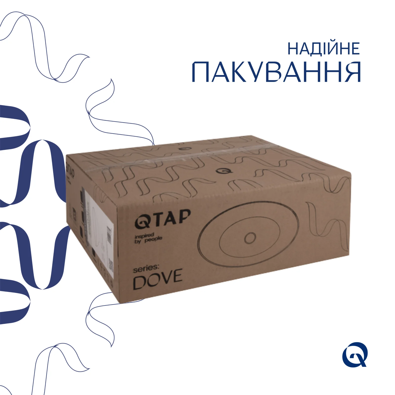 Раковина-чаша Qtap Dove 415x340x140 Белый - фото 5
