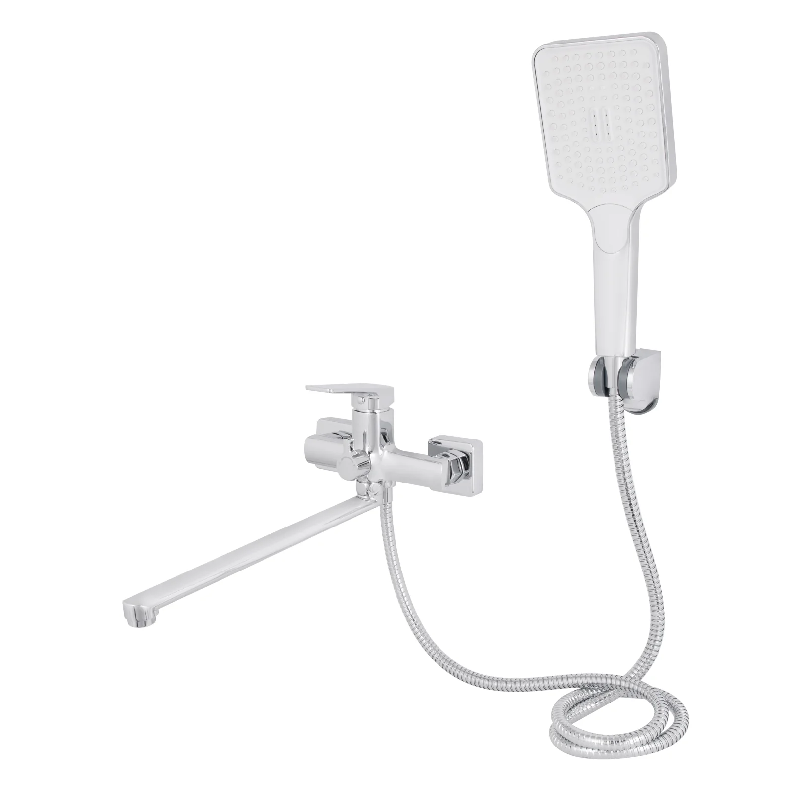 Смеситель для ванны Qtap Crow 260 Хром - фото 3