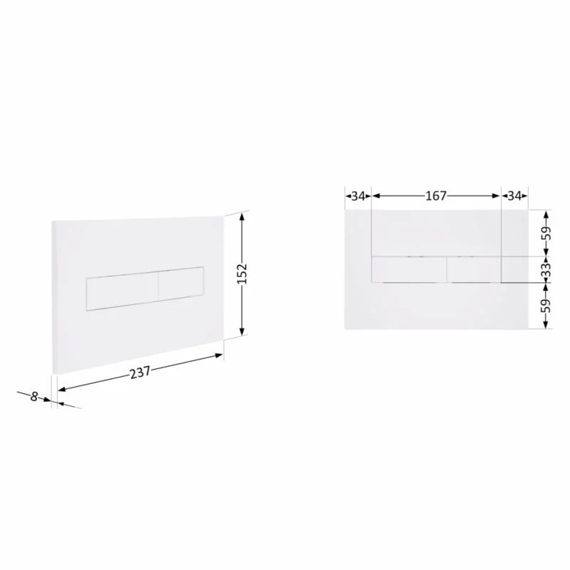 Панель змиву Qtap Standard QTSTD164W49471 Біла - фото 2