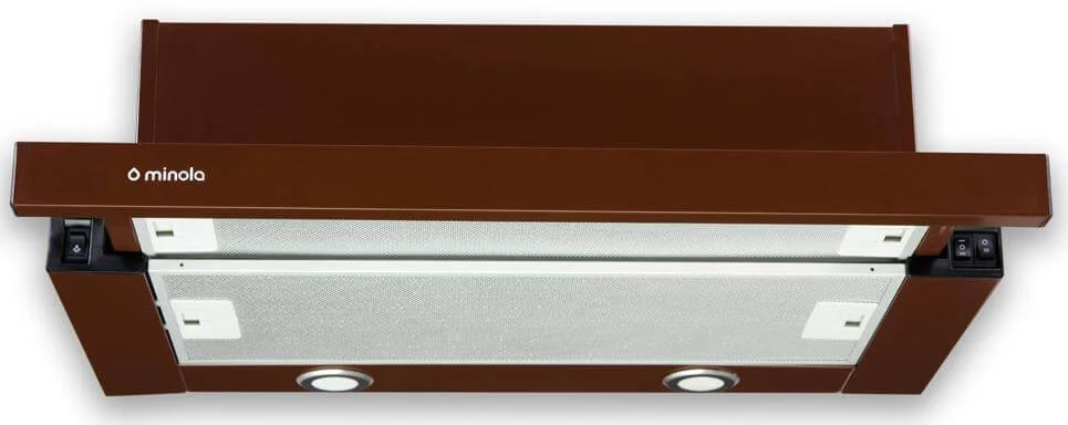 Витяжка кухонна Minola HTL 6012 450 LED коричневий