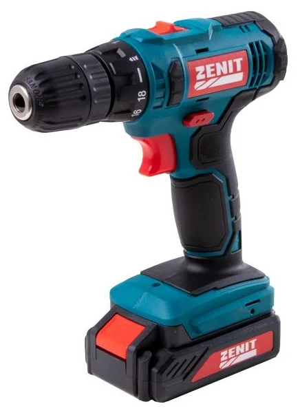 Шуруповерт акумуляторний Зенит ЗША-12 М Li (841747)