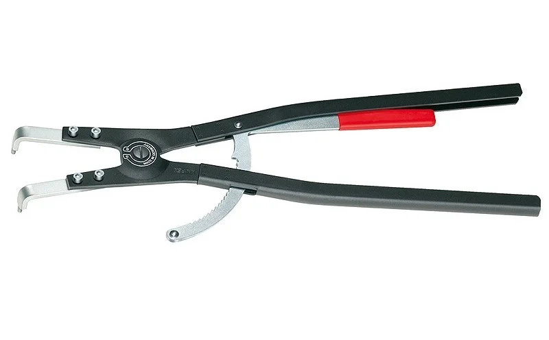 Щипці для великих зовнішніх стопорних кілець 122 – 300 Ø мм під кутом 90° Knipex L=570 мм (46 20 A51)