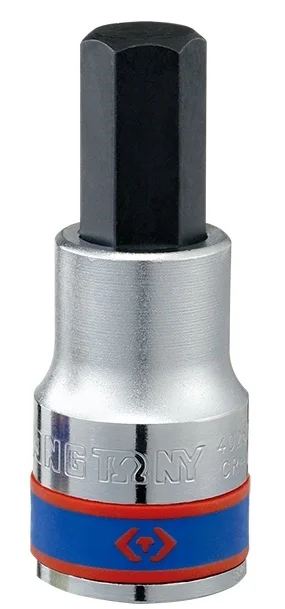 Біта в головці King Tony 1/2" L60мм HEX H8 (402508)