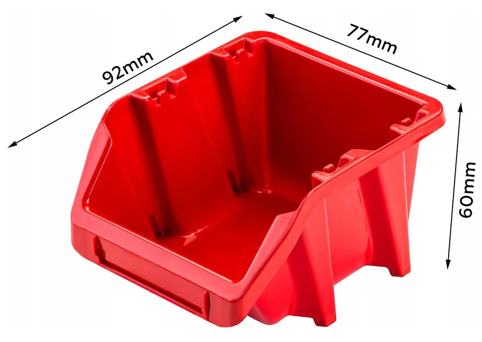 Лоток Kistenberg Binner Short 92x77x60мм червоний (KBIS10-3020)