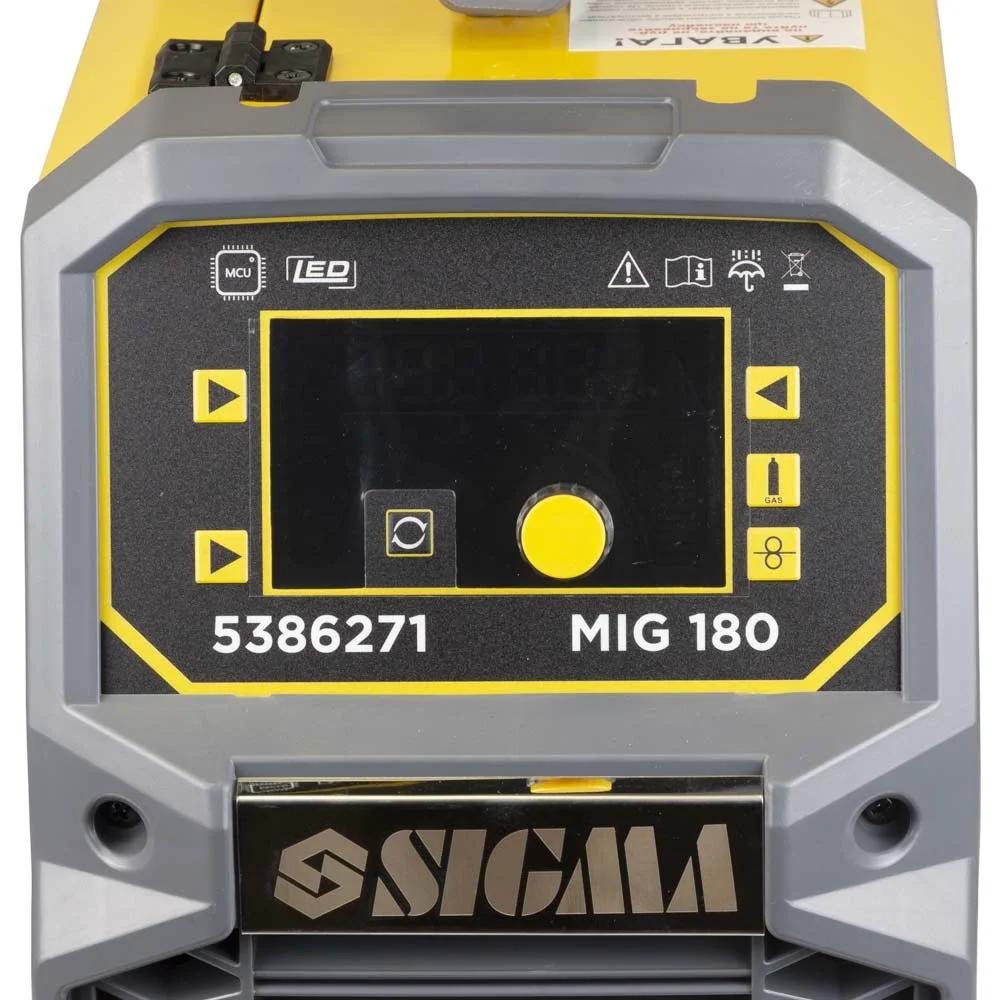 Зварювальний напівавтомат SIGMA MIG/MMA-180A (5386271)