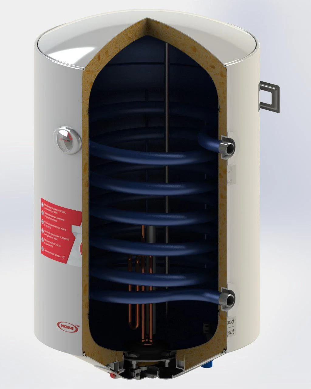 Водонагреватель комбинированный NOVAtec Combi NT-CBL