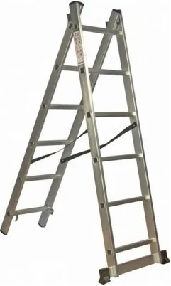 Алюмінієва універсальна драбина Кентавр 2х6
