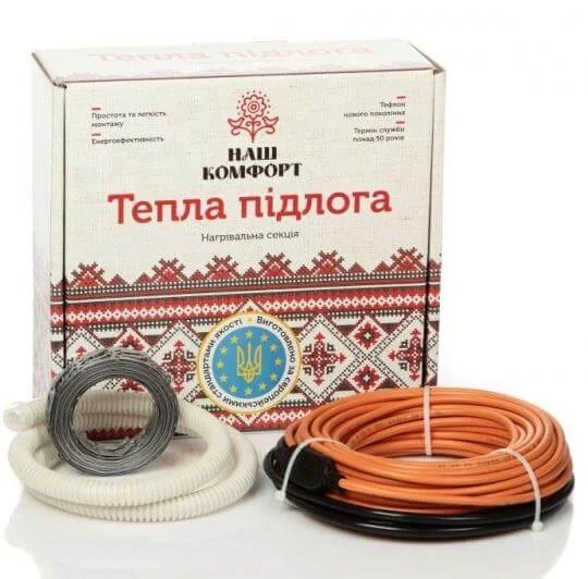 Кабель двожильний Наш комфорт БНК-11,5 (200 Вт)