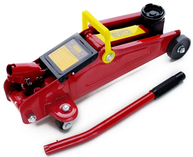 Домкрат гідравлічний підкатний з поворотною ручкою 2т Сила 271202