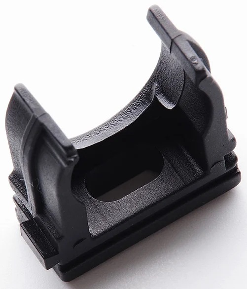 Кліпса для гофри 16мм чорна Apro (100 шт) (KG-16B)