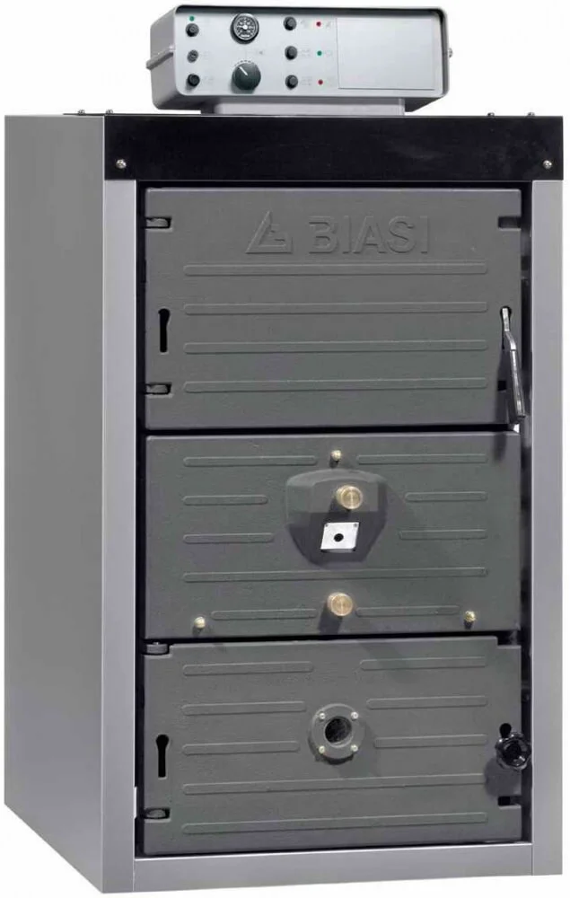 Котел піролізний твердопаливний Biasi PIRO WOOD