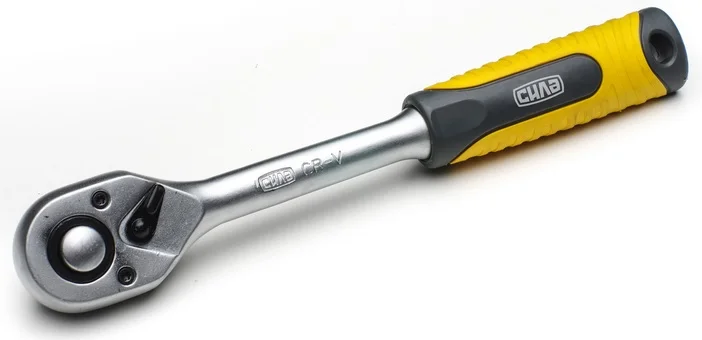 Тріскачка 1/2" 72 зубця 240мм Профі Сила (257003)