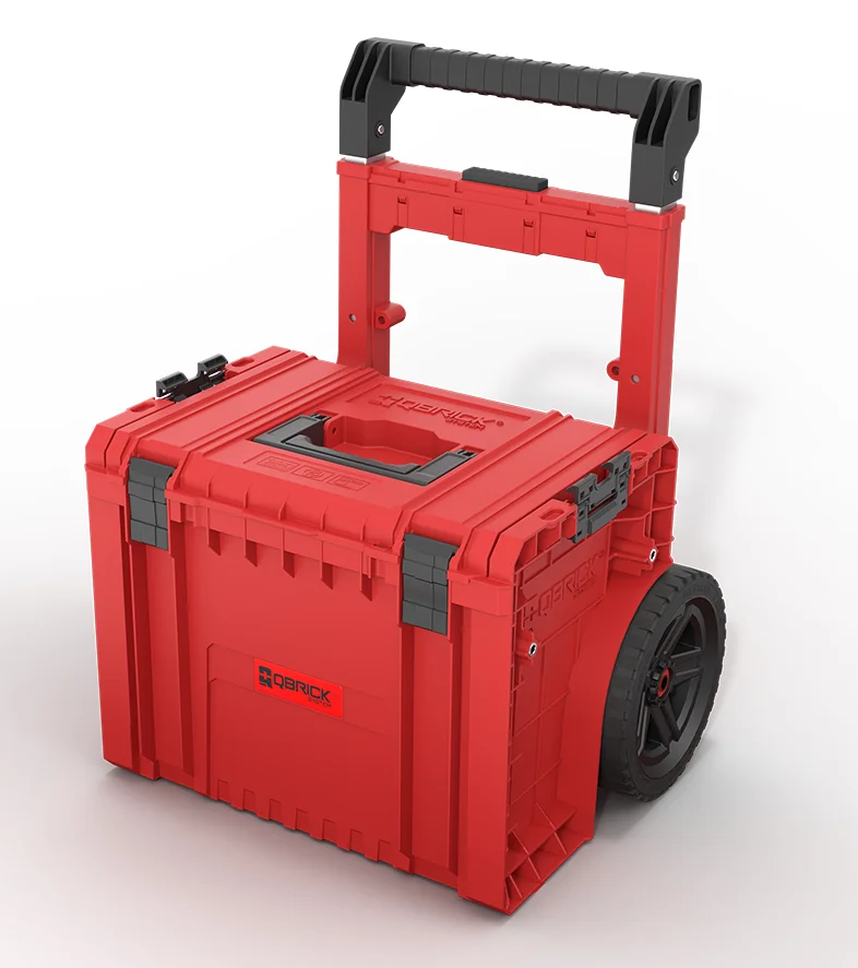 Ящик на колесах для инструментов Qbrick System PRO Cart 2.0 Plus Red Ultra HD Custom (SKRWQCPRO2PCCZEPG003) - фото 2