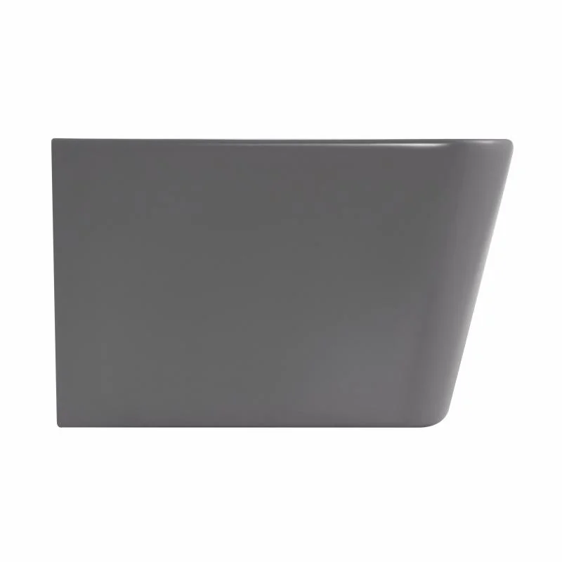 Біде підвісне Qtap Tern QT17551303GSG Кам’яно-сірий - фото 4