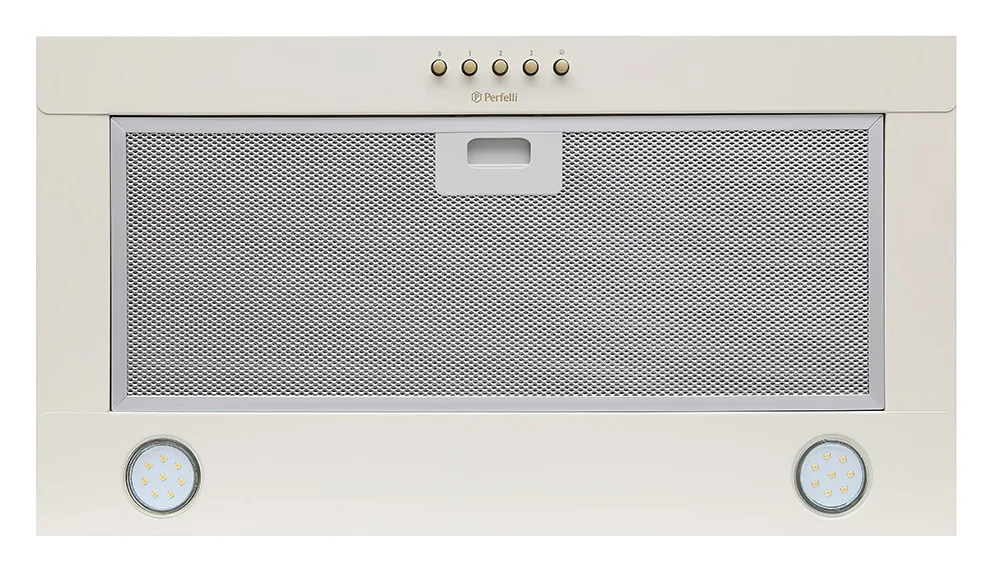 Витяжка кухонна Perfelli BI 6812 LED бежевий - фото 4