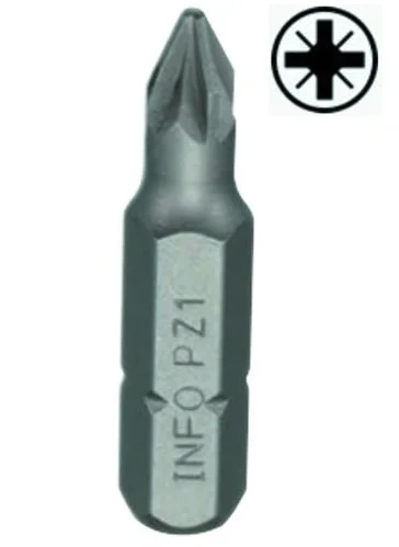 Біта 1/4" L30мм PZ0 INFO (922300 I)
