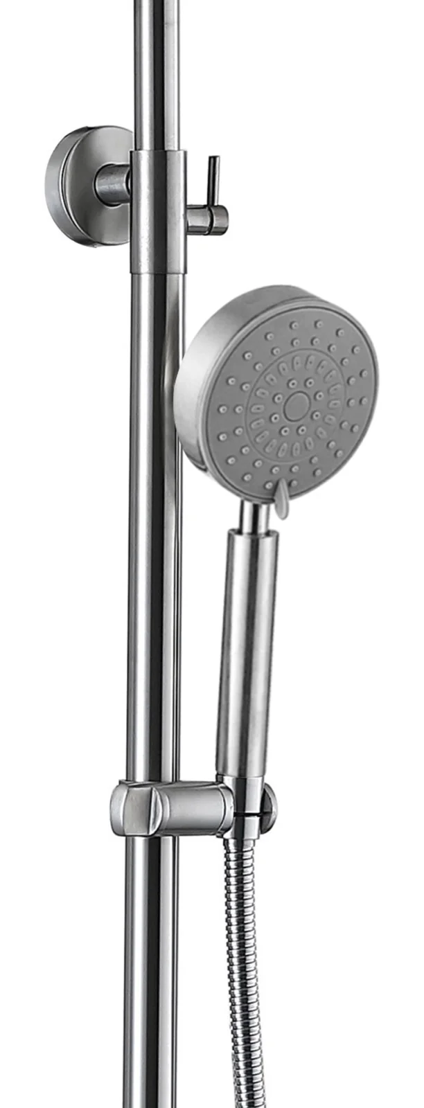 Душова система Lidz Aria 1030 зі змішувачем (k35) Nickel - фото 3
