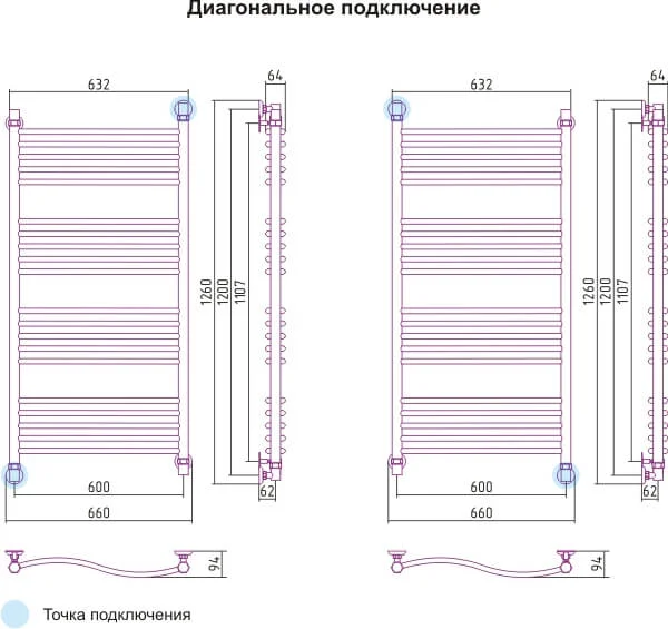 Сунержа Флюїд 600 х 1200 (хамелеон)