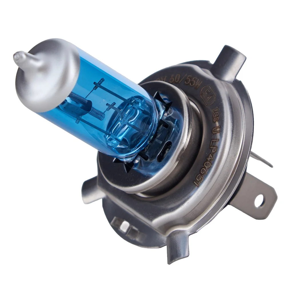 Галогенна лампа PULSO H4/P43T 12V 60/55W Super White Blister