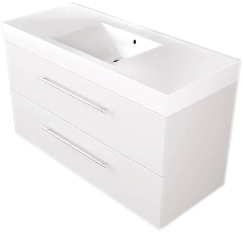 Тумба Fancy Marble Barbados ШН-8Б з умивальником Nadja 120