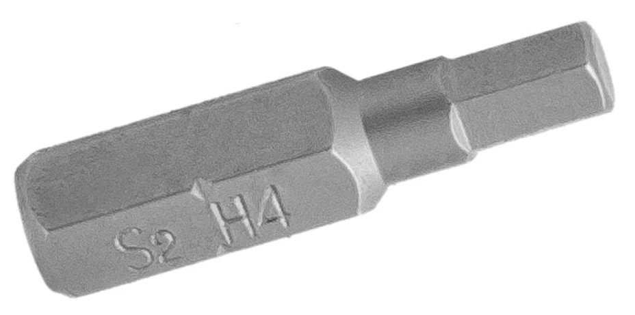 Біта 1/4" L25мм HEX Н4 (10 шт.) Granite (10-04-251)