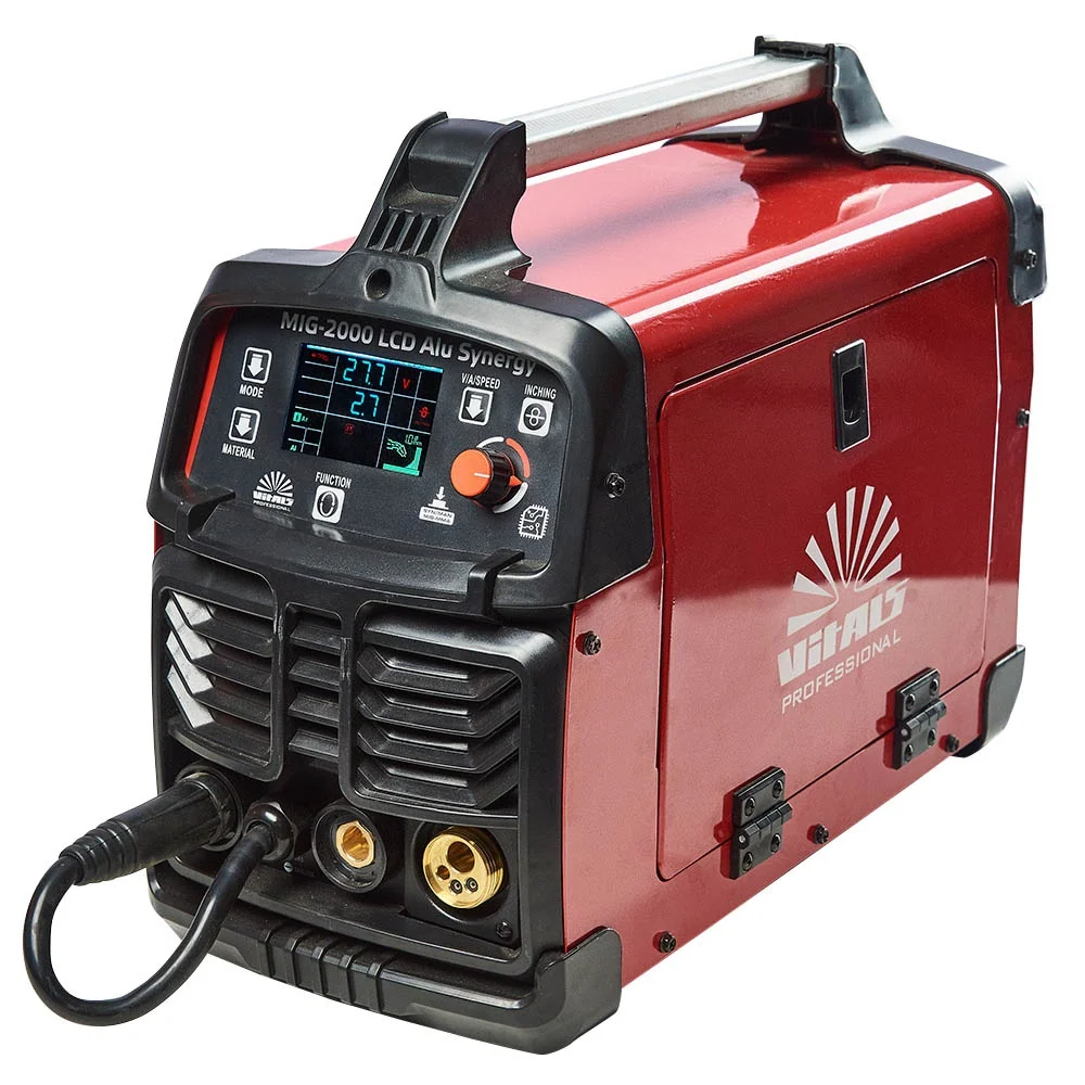 Зварювальний апарат Vitals Professional MIG 2000 LCD Alu Synergy (156989)