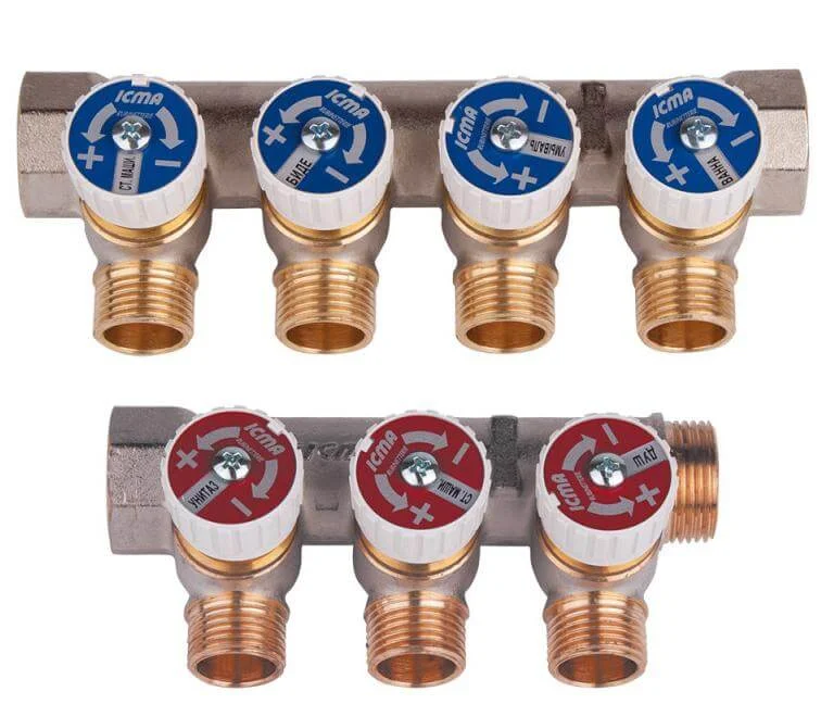 Колектор Icma 3/4" 4 виходи №228