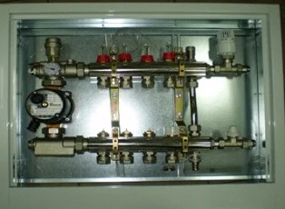 Вузол теплої підлоги в зборі Luxor SGP 10 контурів