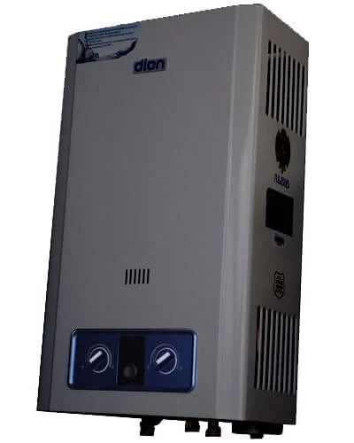 Газова колонка DION JSD 10 LCD сіра (преміум)