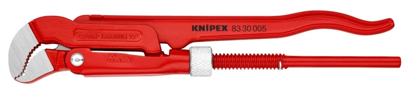 Кліщі трубні з S-подібним змиканням губок Knipex 1-1/2" (0-35мм) L=245мм (83 30 005)