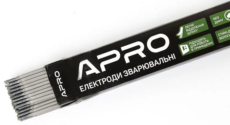 Електроди зварювальні 4мм 5кг Apro Е 60/13 (699909)