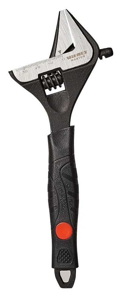 Ключ розвідний з тонкими губками 8" Vitals (0-39мм) L=200мм (181774)