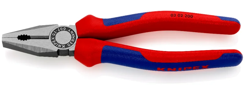 Пасатижі комбіновані Knipex L=200 мм (03 02 200)