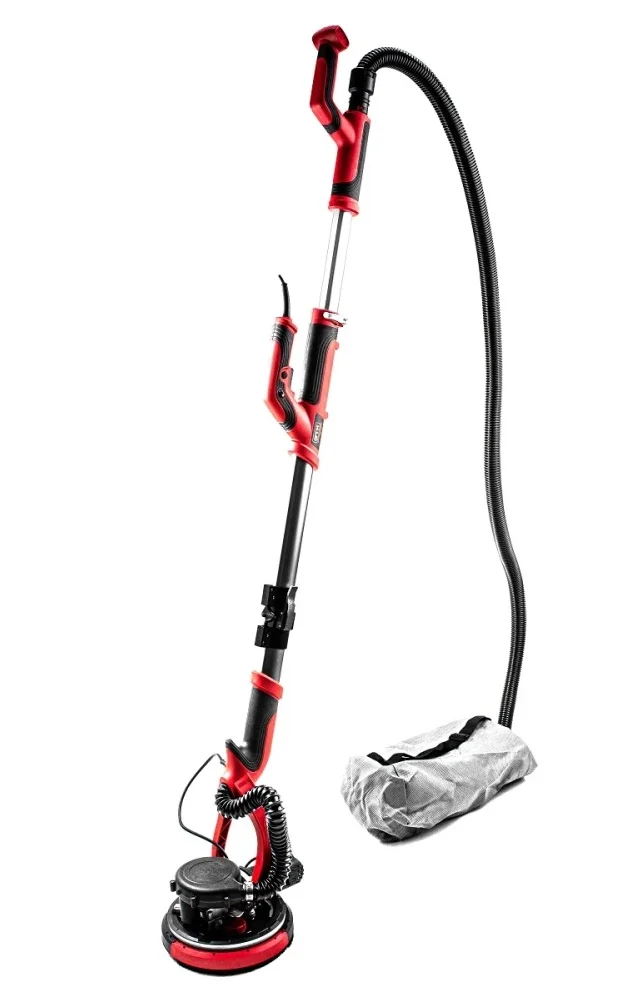 Шліфувальна машина для стін та стелі 225мм 750Вт 1750об/хв GTM SZB-225FV-2