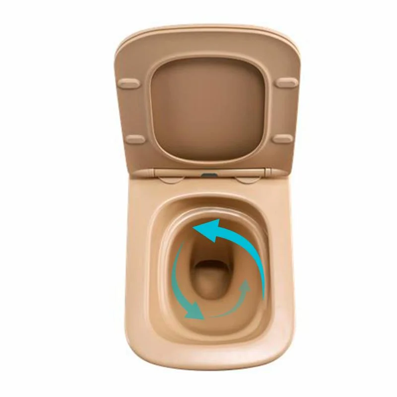 Унітаз підвісний Qtap Tern Ultra Quiet QTTER26SB49001 Бежевий (Slim, Duroplast, Soft-close, Quick Release) - фото 6