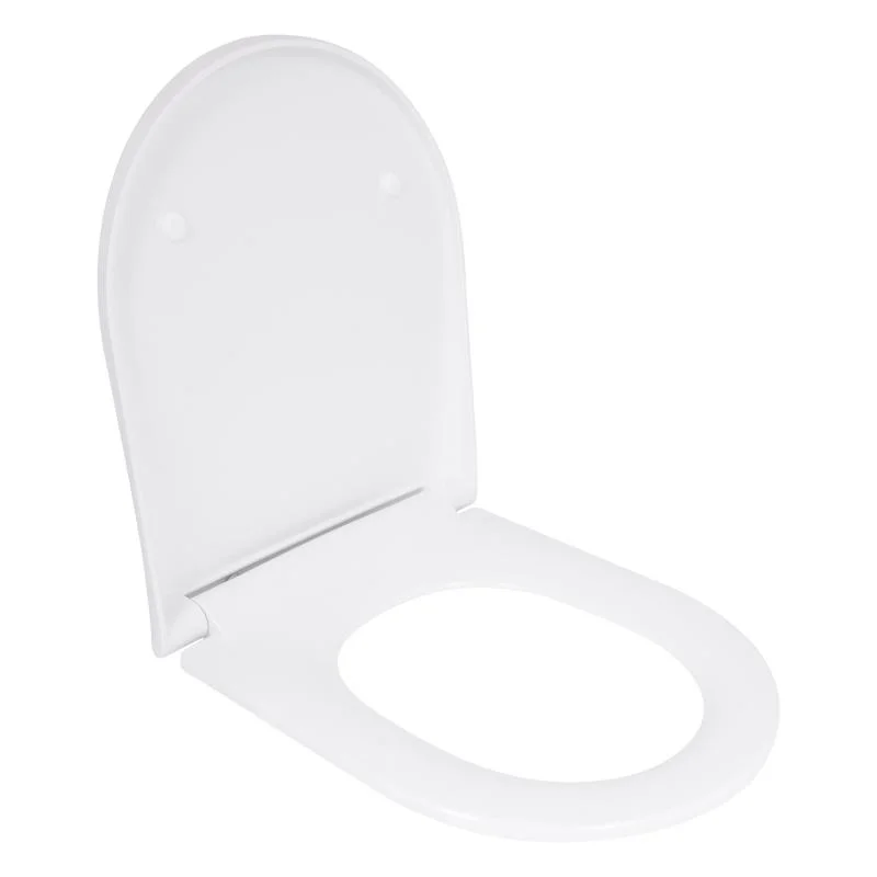 Сидіння для унітаза Qtap Robin 490, Scorpio 490 QTSC179W48915 (Slim, Duroplast, Soft-close, MagLock) - фото 3