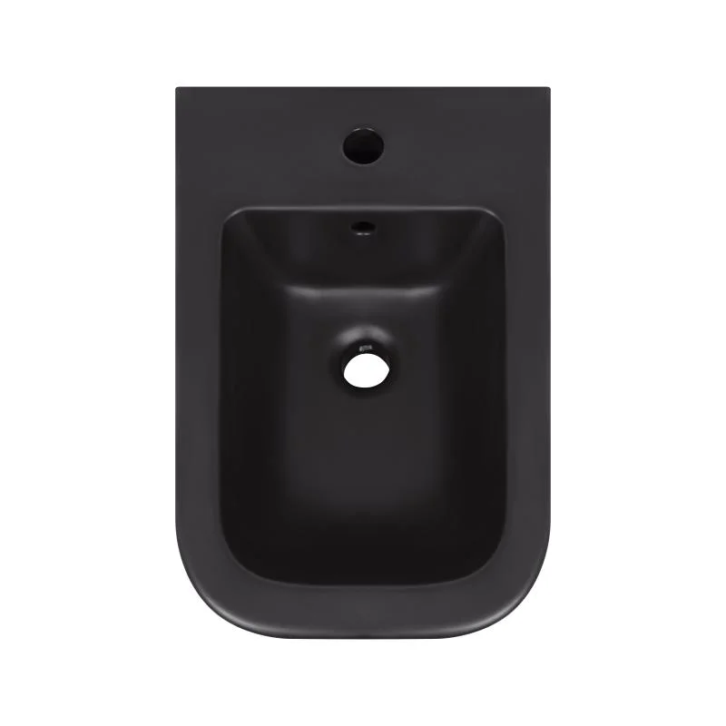 Біде підвісне Qtap Tern New QT17551303GMB Чорний - фото 7