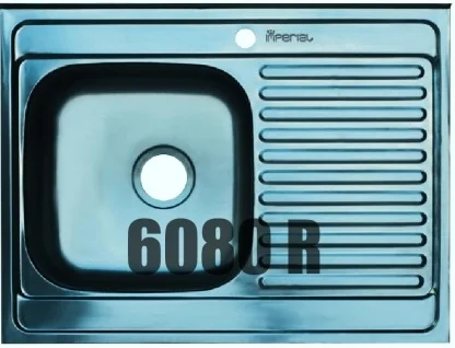 Кухонна мийка Imperial 6080-L (декор)