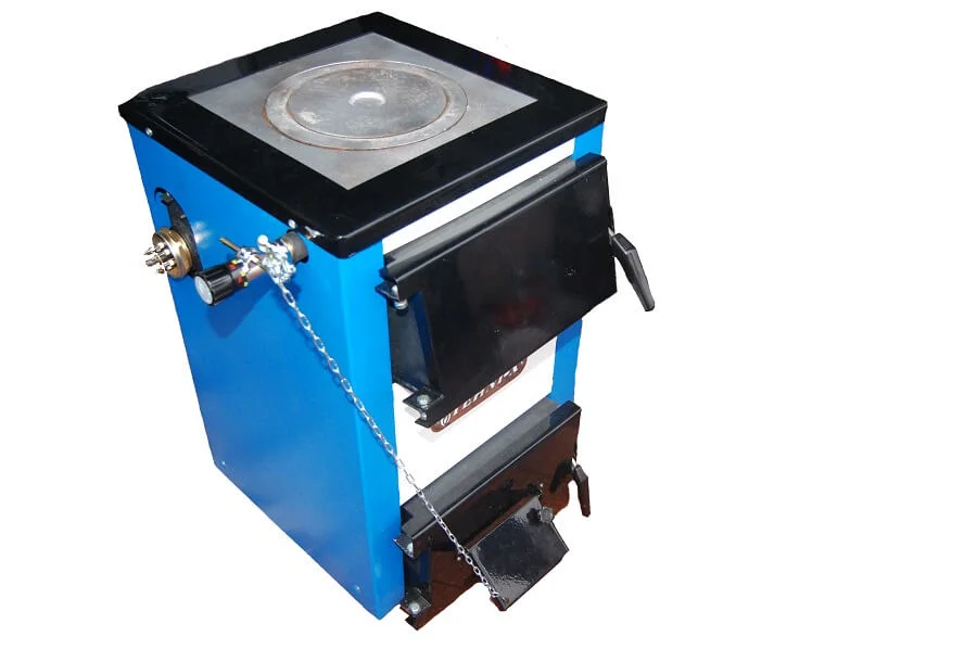 Котел твердопаливний Tehni-X КОТ-15-У-П-преміум