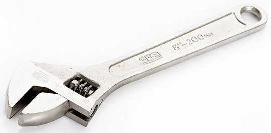 Ключ розвідний 8" Сила (0-25мм) L=200мм (310652)