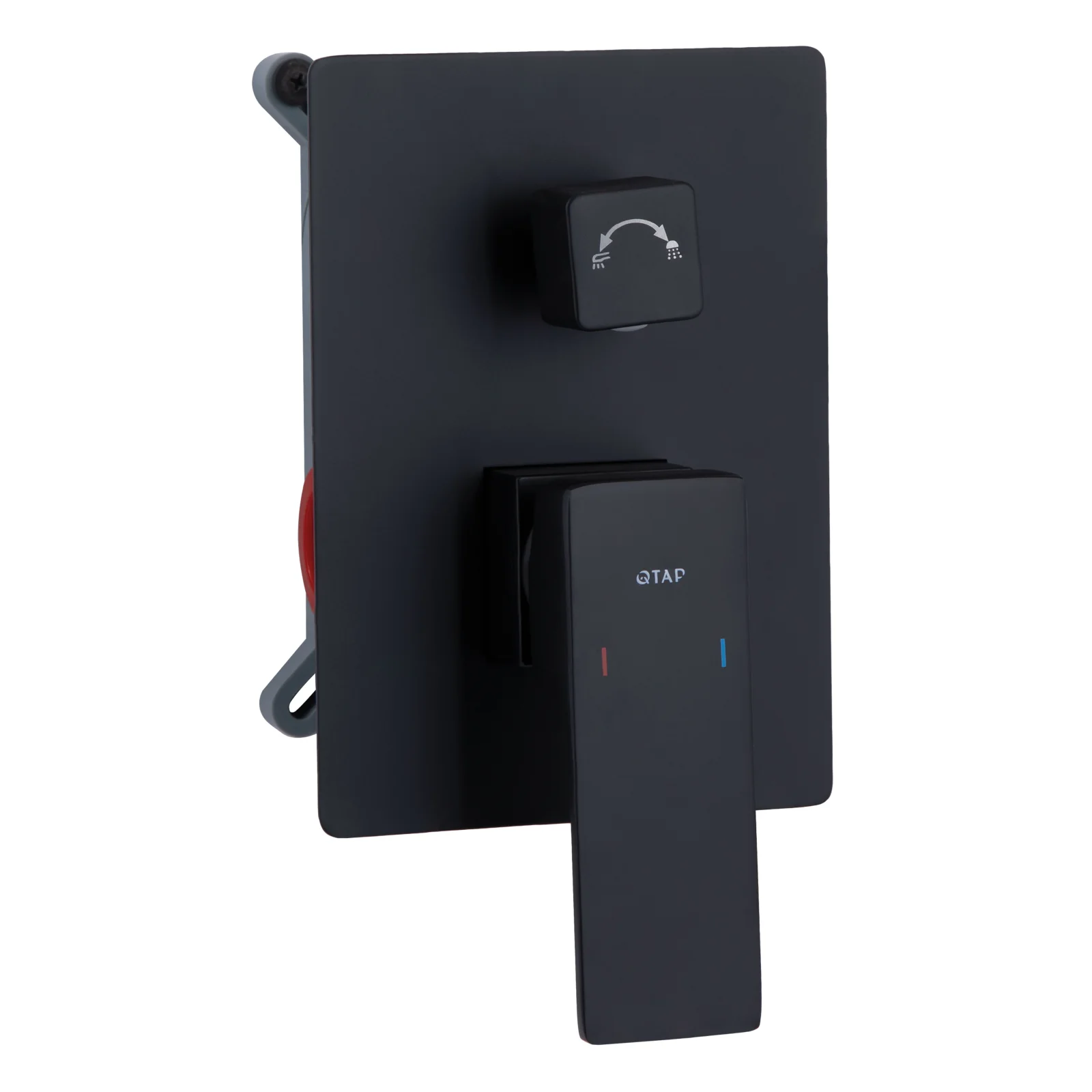 Душевая система Qtap Gemini QTGEM113BLM45697 Черный - фото 3
