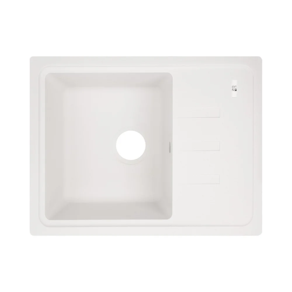 Кухонная мойка Lidz (WHI-01) 620x435/200 Белый