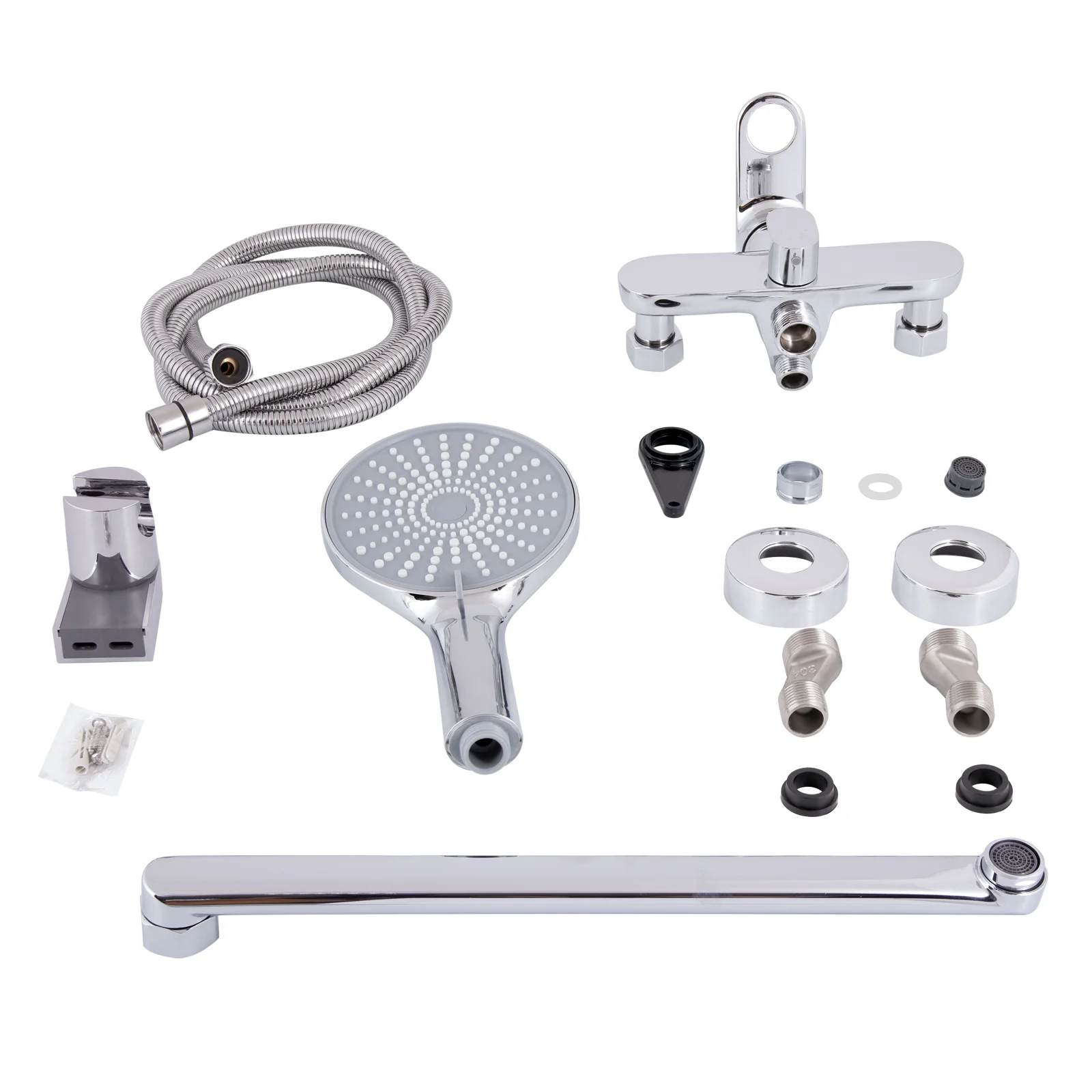 Смеситель для ванны Qtap Jay 2601 Хром - фото 8